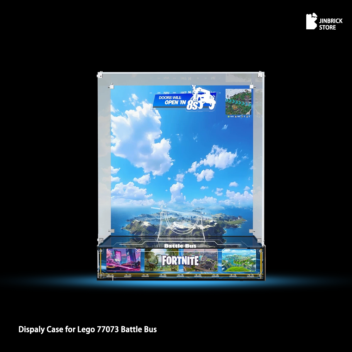 Display Case for LEGO 77073 Battle Bus