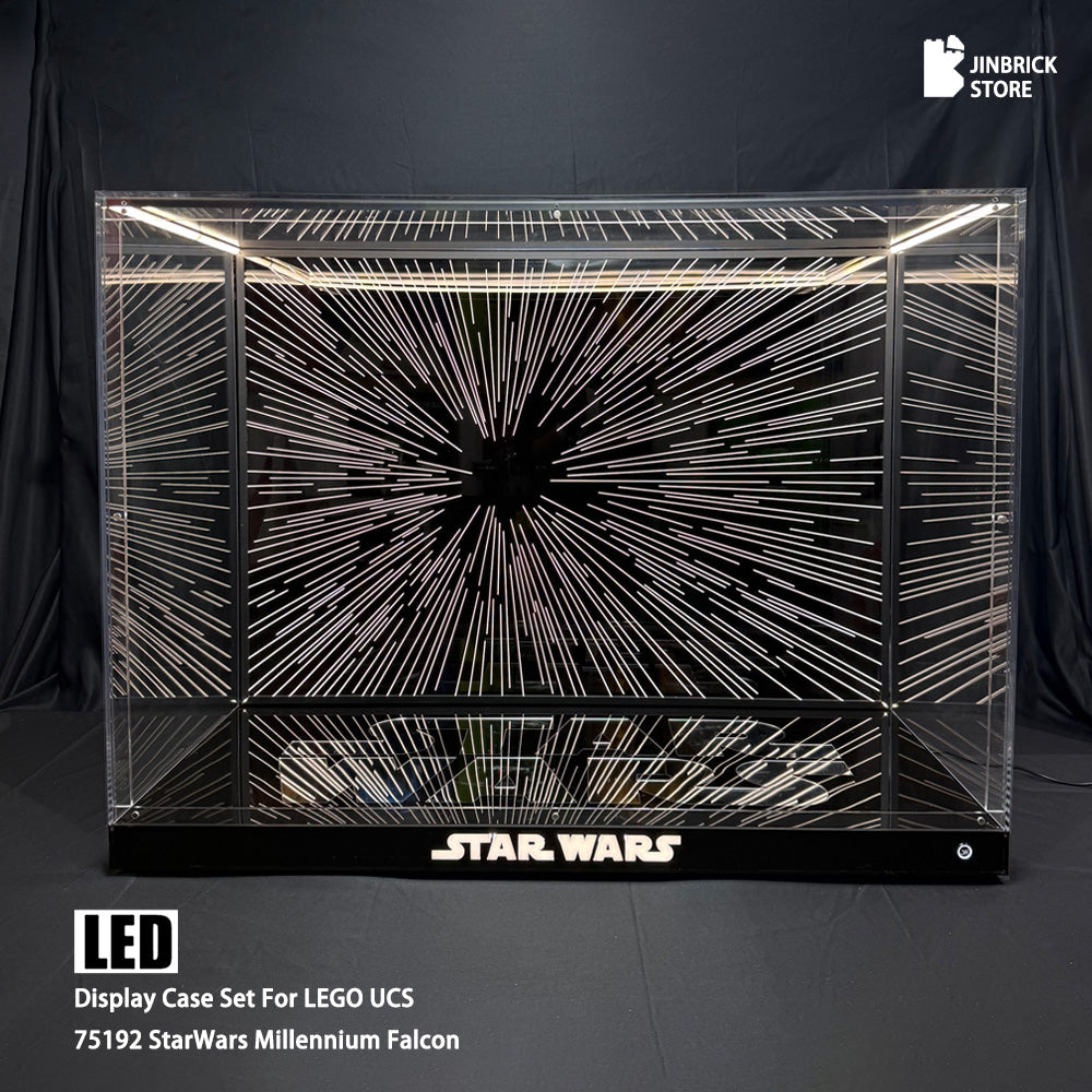 【Premium】LED Display Case For UCS LEGO StarWars 75192  Millennium Falcon