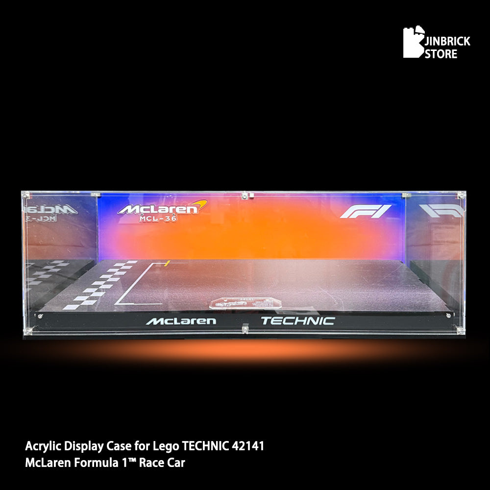 【Premium】Acrylic Display Case for Lego TECHNIC Formula 1™ Mclaren F1 /Ferrari F1 /RedBull F1 /Mercedes F1