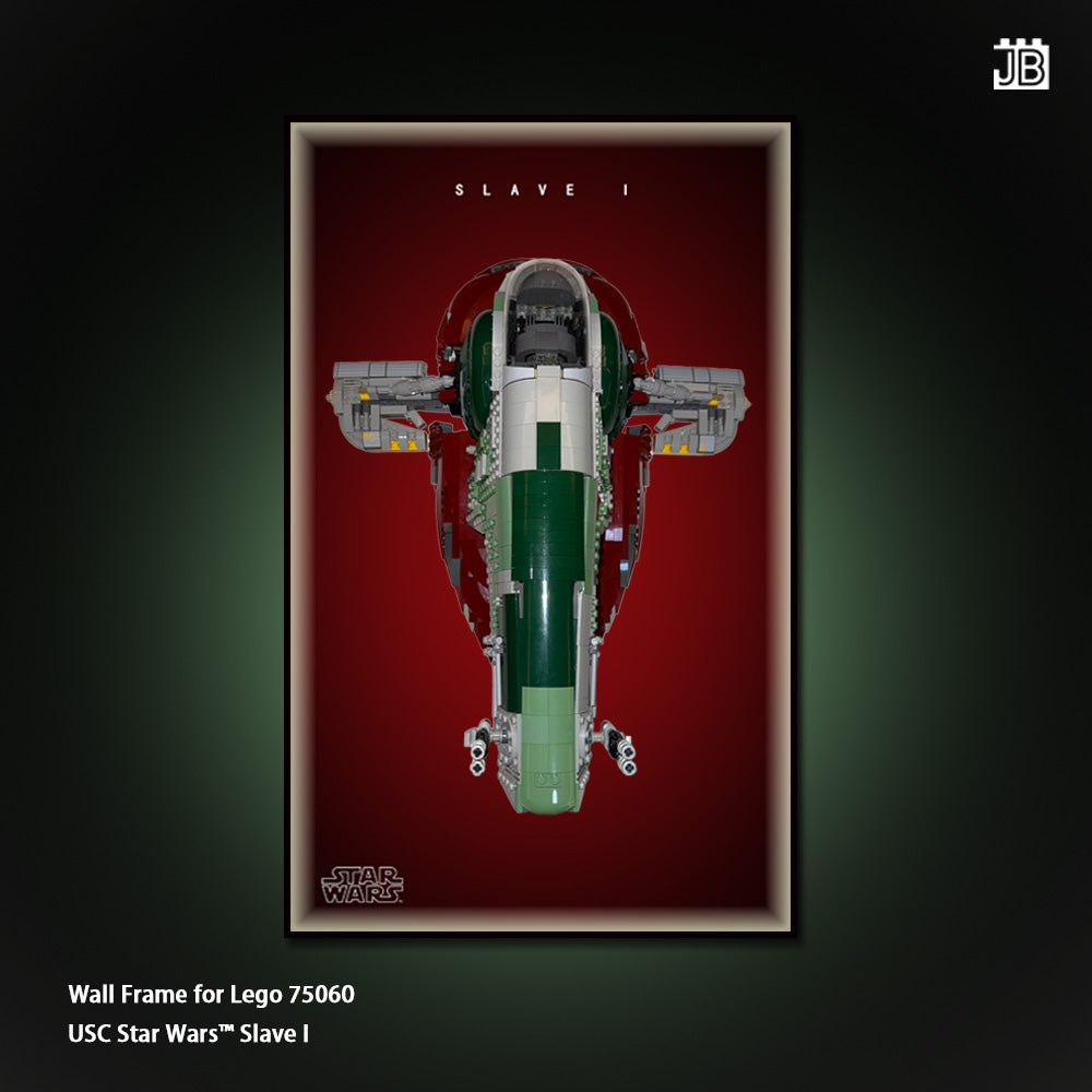 Wall frame for LEGO® Star Wars™ USC 75060 Slave I