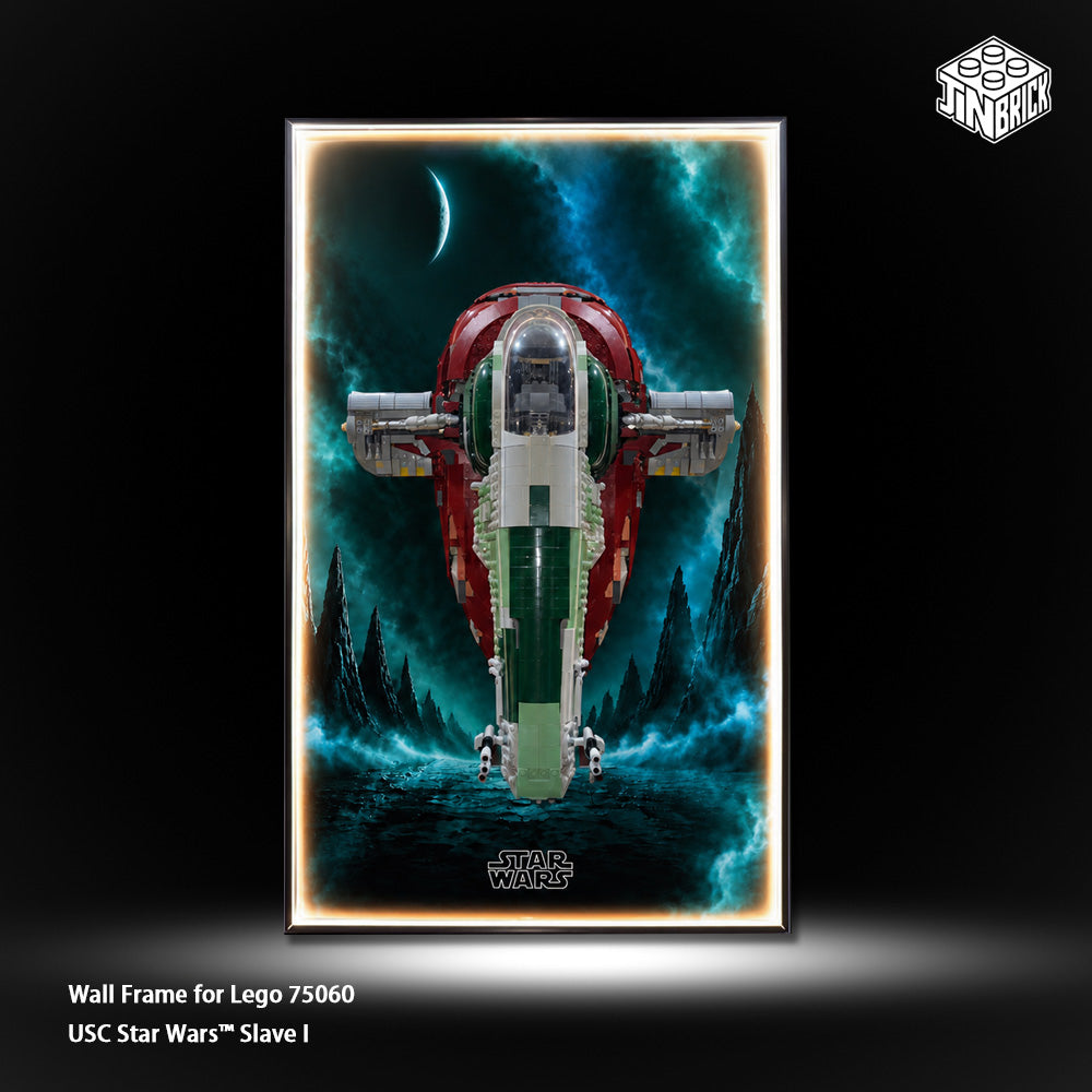 Wall frame for LEGO® Star Wars™ UCS 75060 Slave I