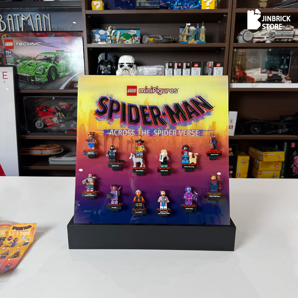 Display Case For Lego MInifigures 71050 Spider-Man: Across the Spider-Verse