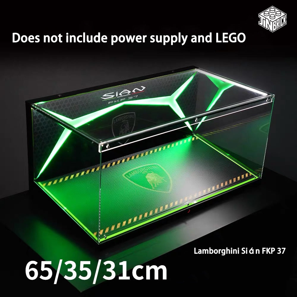 【Premium】LED Display Case for LEGO TECHNIC Cars