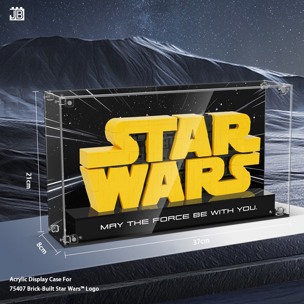 Display Case For 75407 Brick-Built Star Wars™ Logo