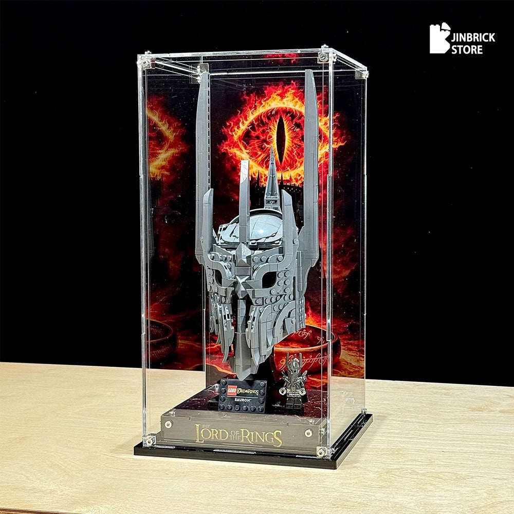 Acrylic Case For LEGO Icons 11373 The Lord of the Rings: Sauron's Helmet