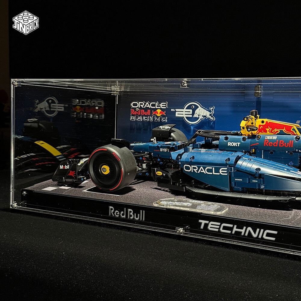 Acrylic Display Case for Lego TECHNIC 42206 Oracle Red Bull Racing RB20 F1 Car