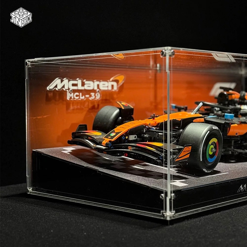 Acrylic Display Case for Lego TECHNIC 42228  McLaren MCL39 F1® Car