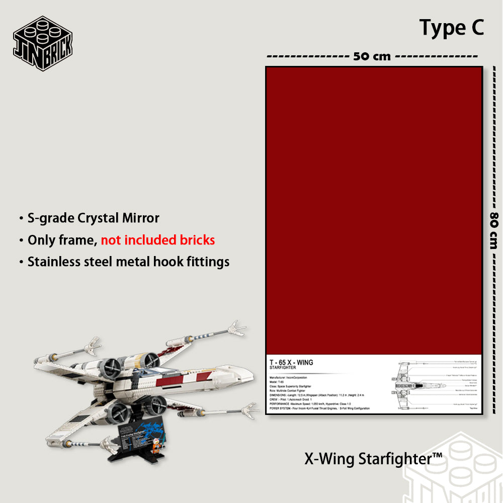 Display Frame For 75355 MATERIAL LEGO® Star Wars™ UCS X-Wing Starfighter™