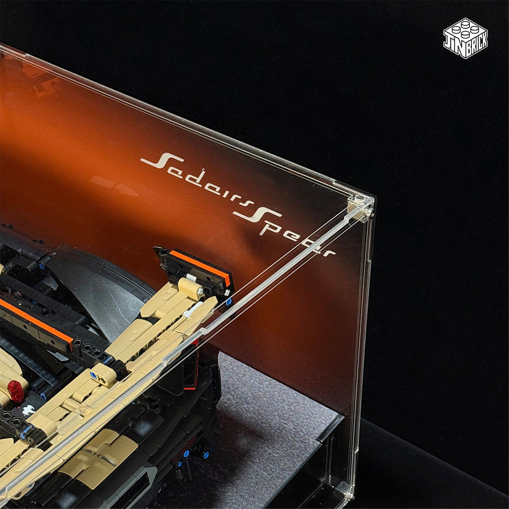 Acrylic Display Case for Lego Technic™ 42232  Koenigsegg Sadair's Spear Megacar