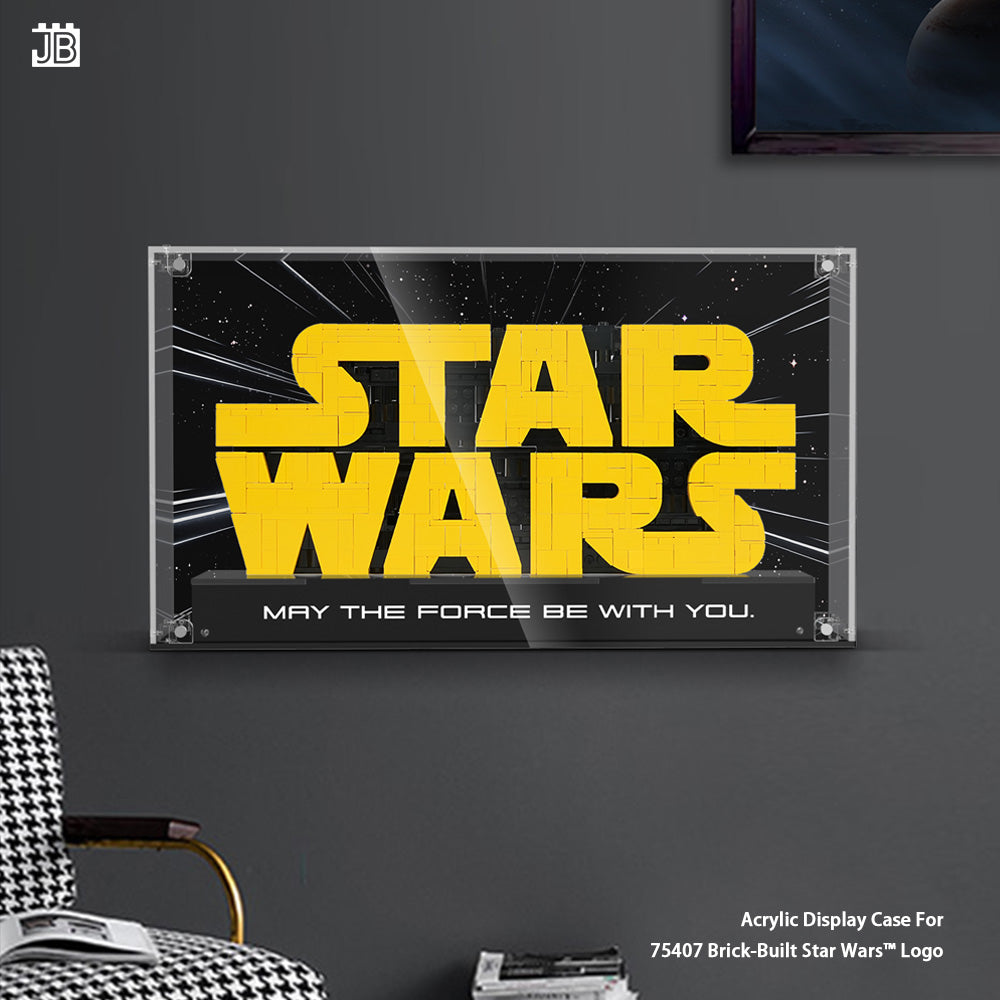 Display Case For 75407 Brick-Built Star Wars™ Logo
