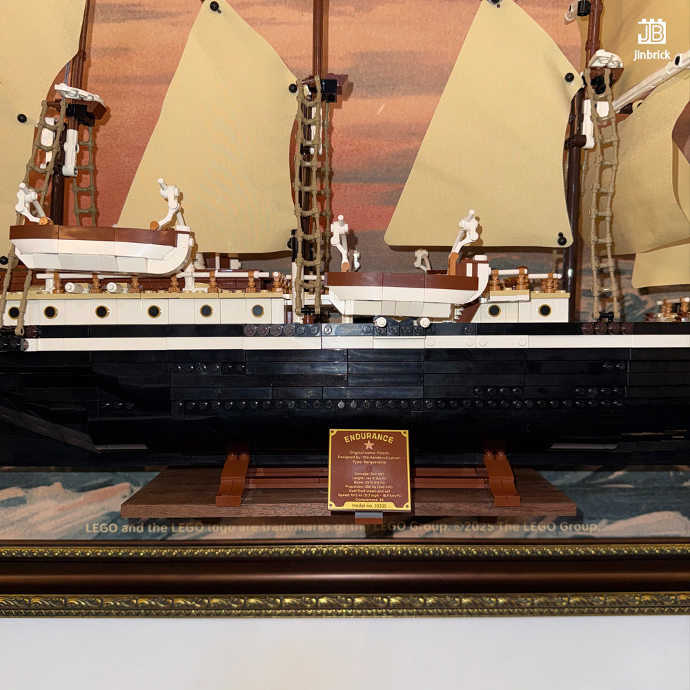 PREMIUM WOOD FRAME FOR 10335 LEGO ICONS ENDURANCE