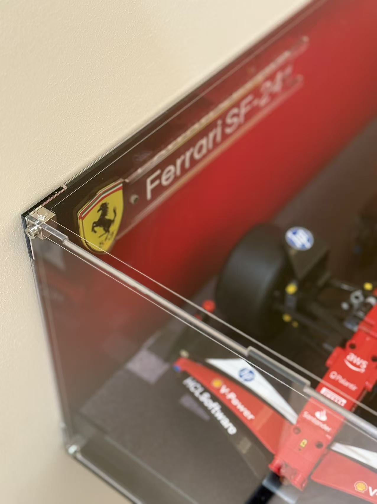 【Premium】Acrylic Display Case for Lego TECHNIC 42207 Ferrari SF-24 F1