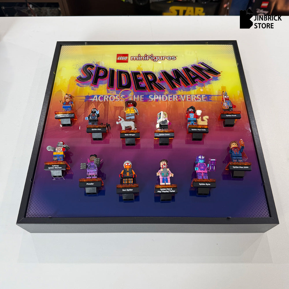 Display Case For Lego MInifigures 71050 Spider-Man: Across the Spider-Verse
