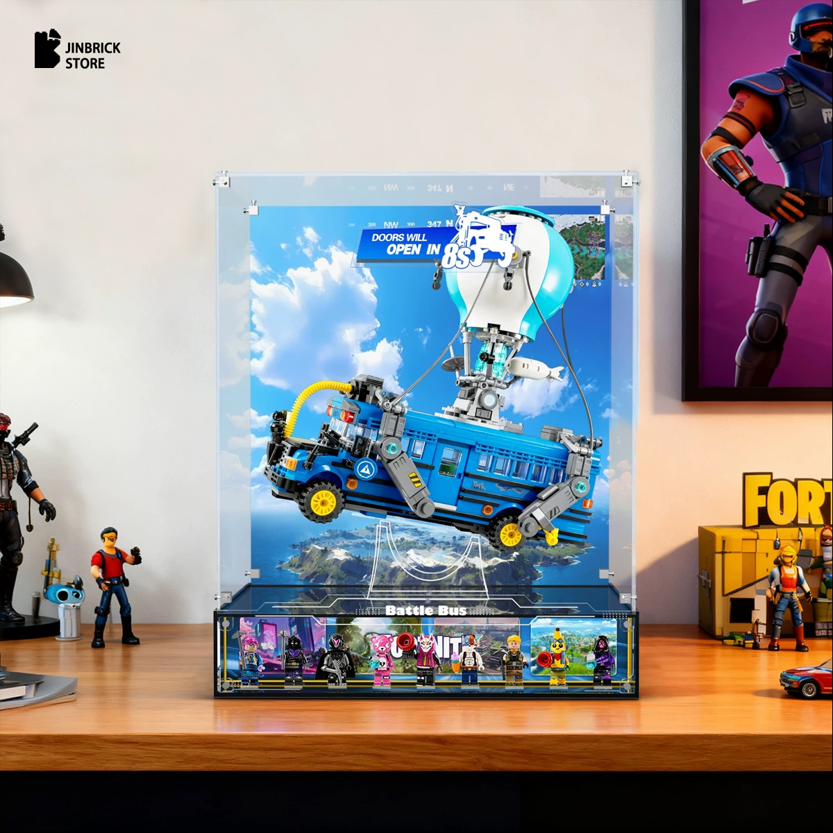 Display Case for LEGO 77073 Battle Bus