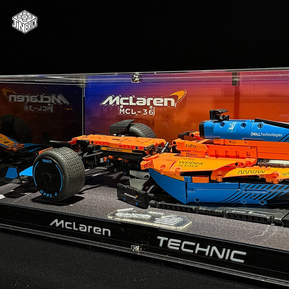 Acrylic Display Case for Lego TECHNIC 42141 McLaren Formula 1™ Race Car