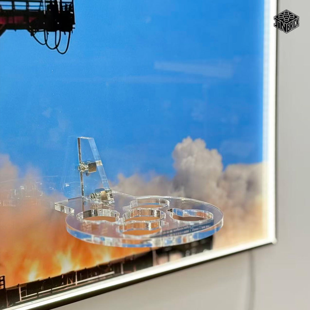 Display Frame for LEGO® Ideas 92176 NASA Apollo Saturn V