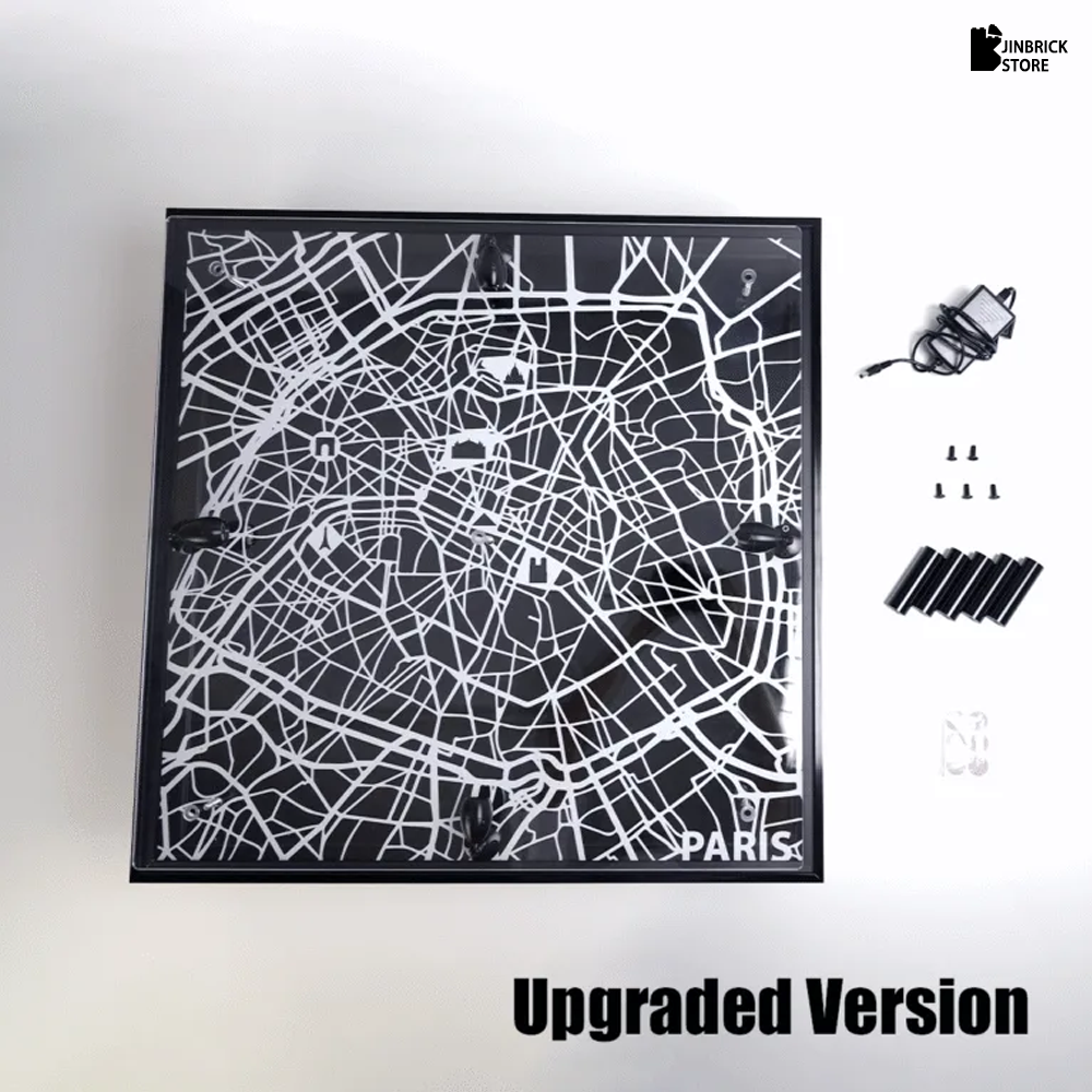 【Premium】LED Display Base for LEGO 10307 Eiffel Tower