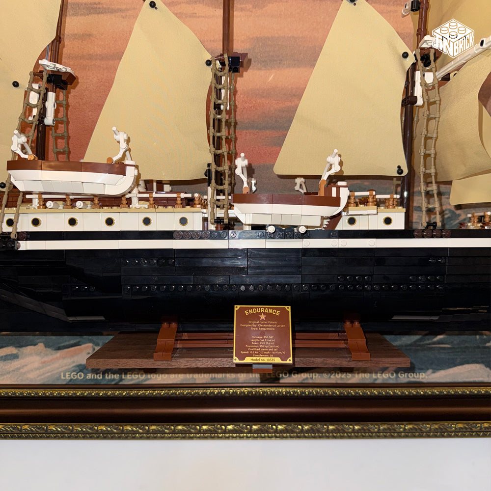 PREMIUM WOOD FRAME FOR 10335 LEGO ICONS ENDURANCE