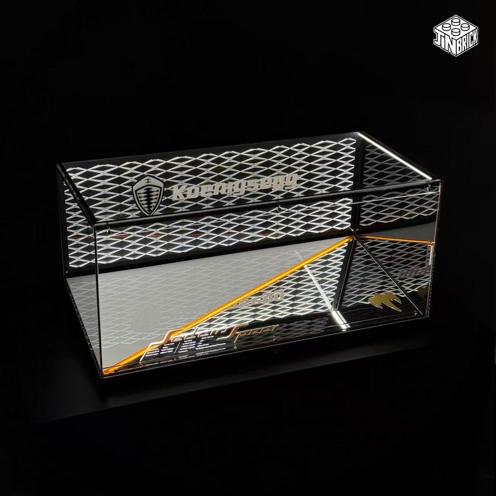 【Premium】LED Display Case for Lego Technic™ 42232 Koenigsegg Sadair's Spear Megacar