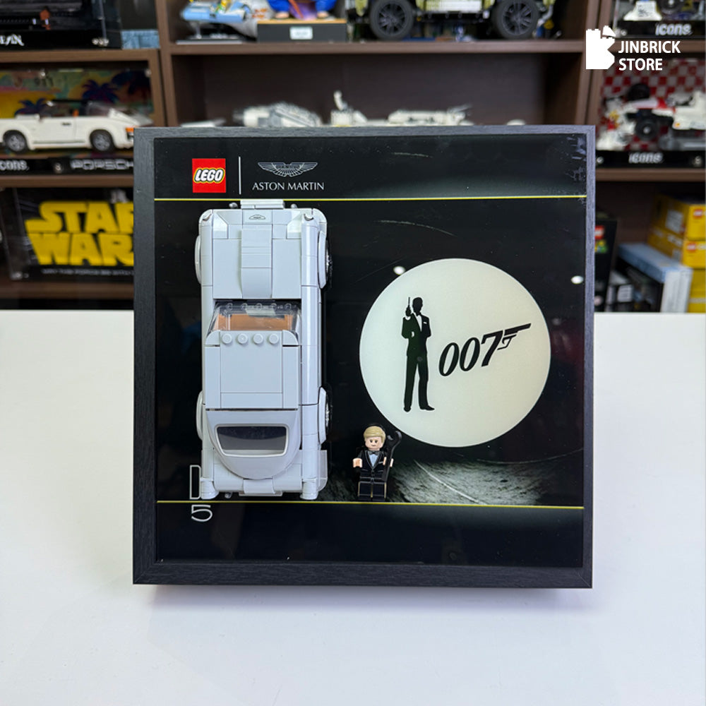 Display Case for  Lego 76911 Speed Champions 007 Aston Martin DB5