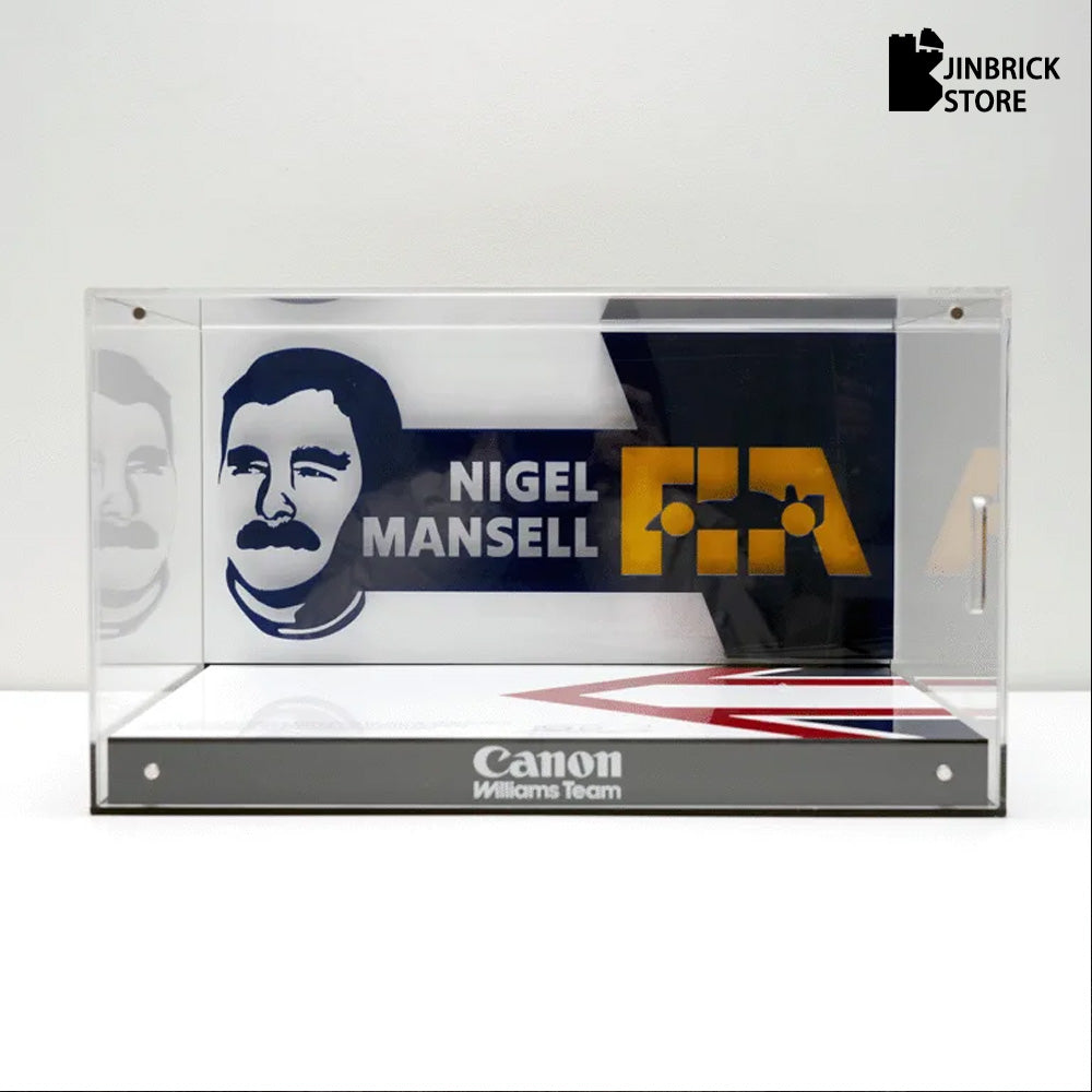 Display Case for LEGO  10353 Williams Mansell & 10330 McLaren Senna & 11375 Ferrari F2004