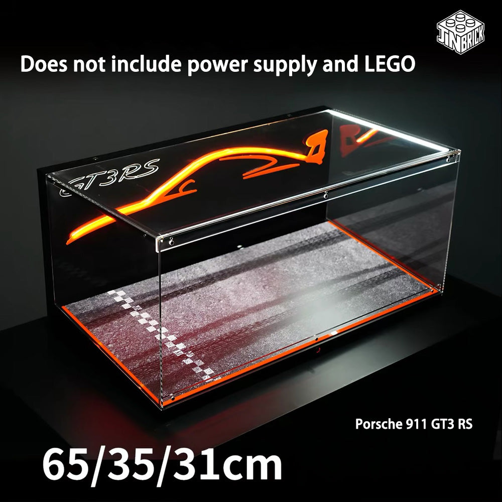 【Premium】LED Display Case for LEGO TECHNIC Cars