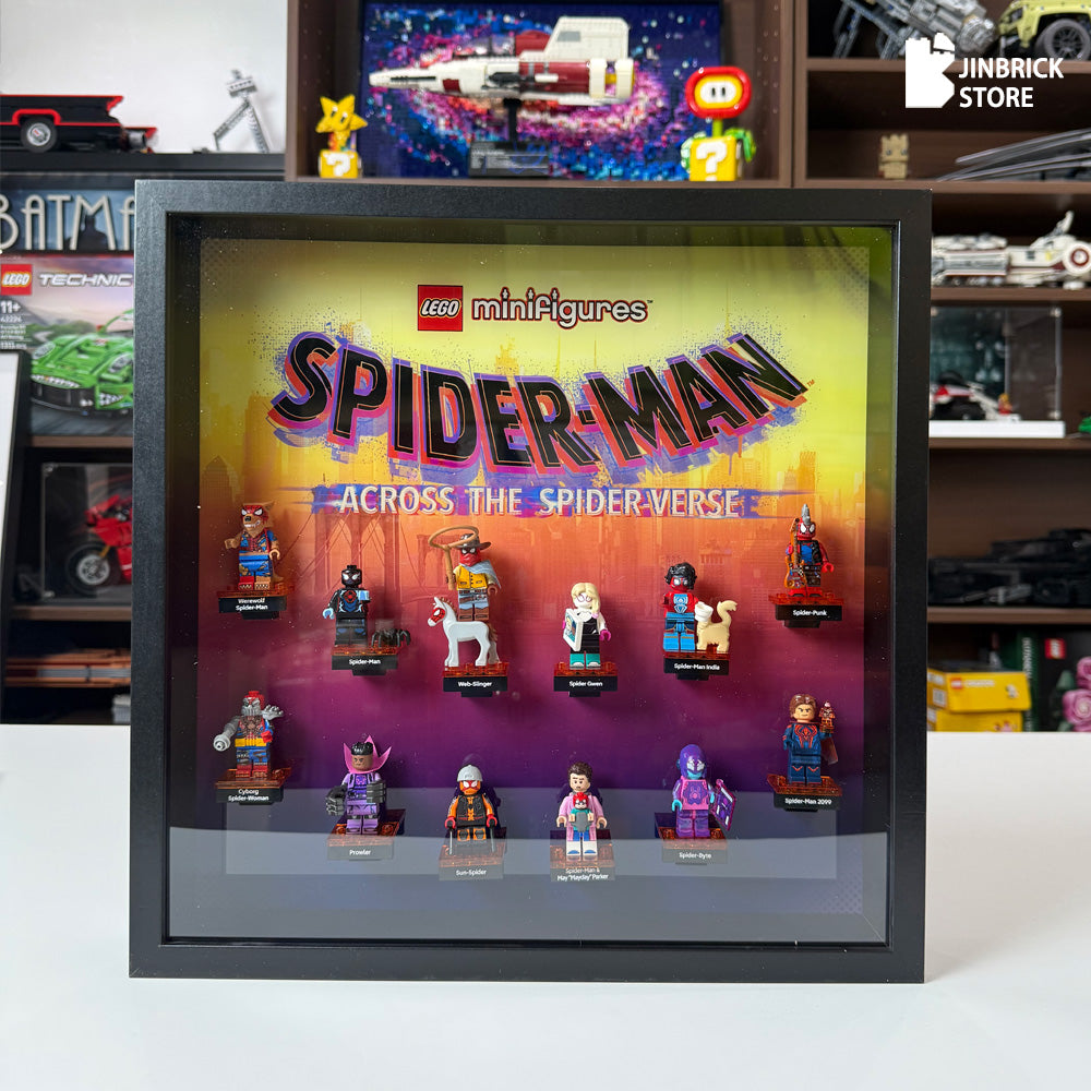 Display Case For Lego MInifigures 71050 Spider-Man: Across the Spider-Verse