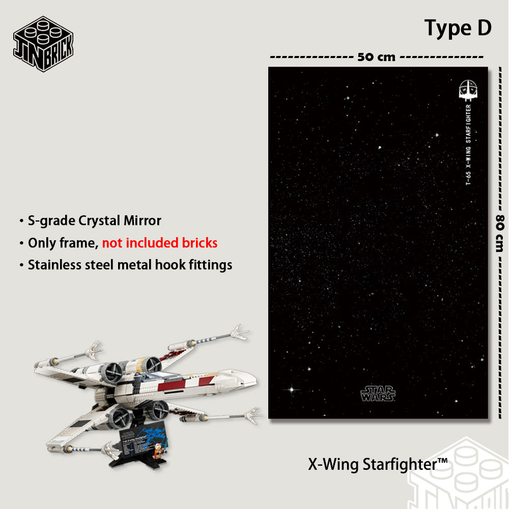 Display Frame For 75355 MATERIAL LEGO® Star Wars™ UCS X-Wing Starfight