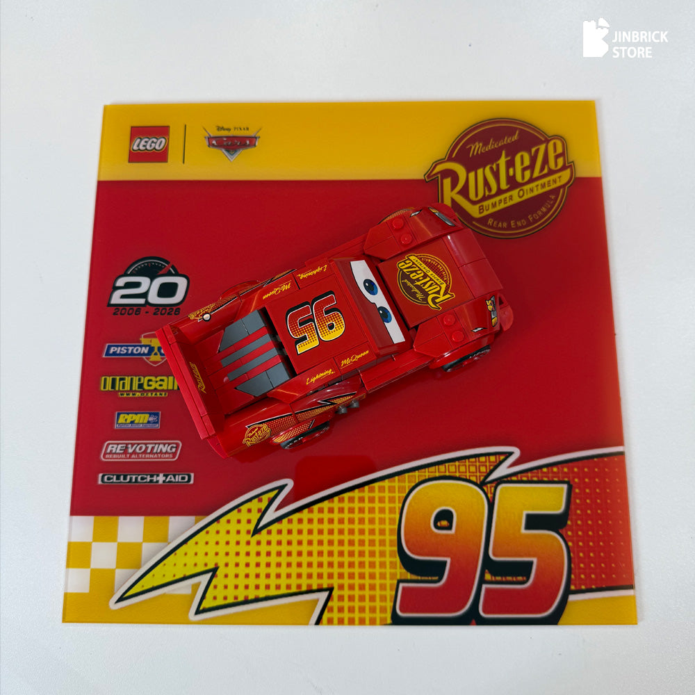 Display Case For Lego Speed Champions 77255 Lighting McQueen