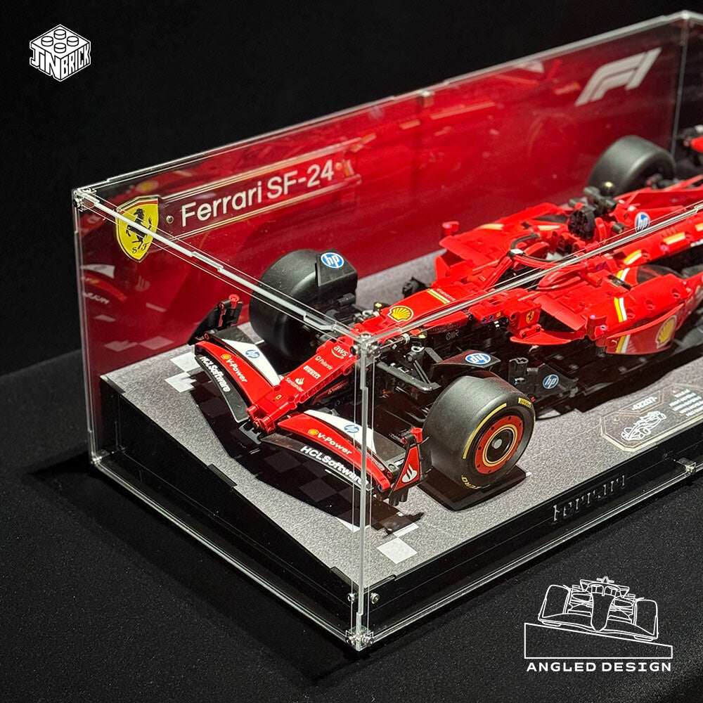 Acrylic Display Case for Lego TECHNIC 42207 Ferrari SF-24 F1