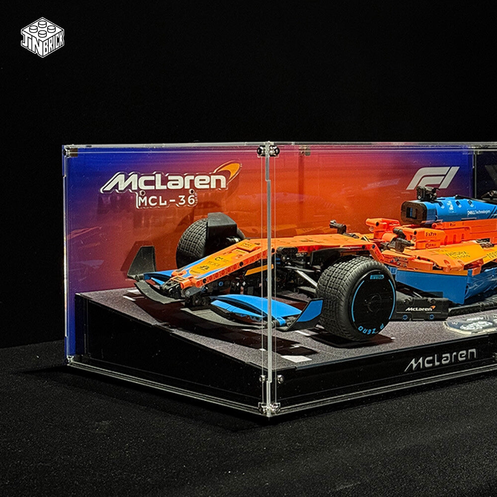 Acrylic Display Case for Lego TECHNIC 42141 McLaren Formula 1™ Race Car