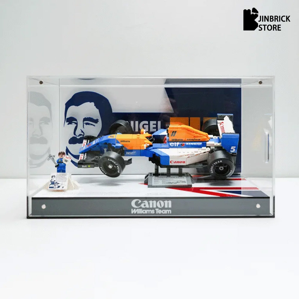 Display Case for LEGO  10353 Williams Mansell & 10330 McLaren Senna & 11375 Ferrari F2004