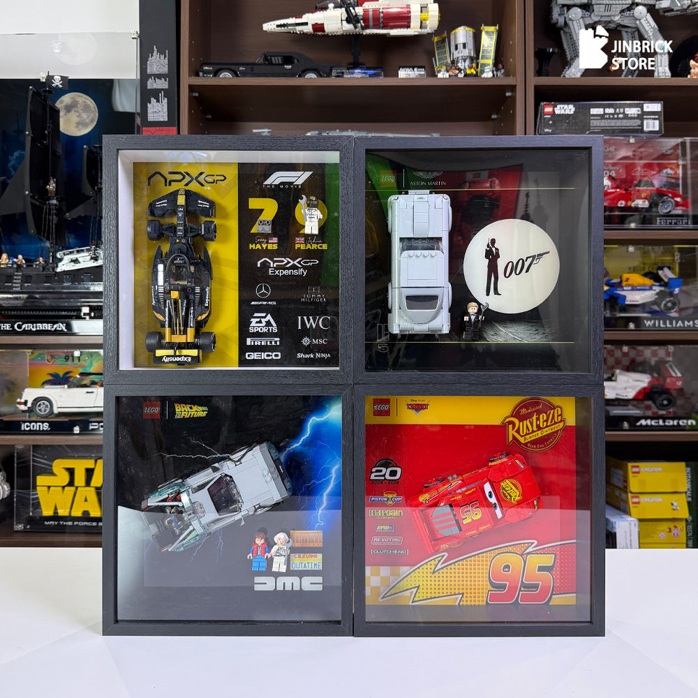 Display Case for  Lego 76911 Speed Champions 007 Aston Martin DB5