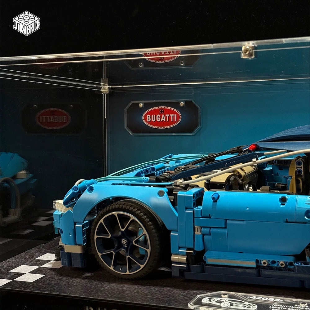 Acrylic Display Case for LEGO TECHNIC™  42083 Bugatti Chiron