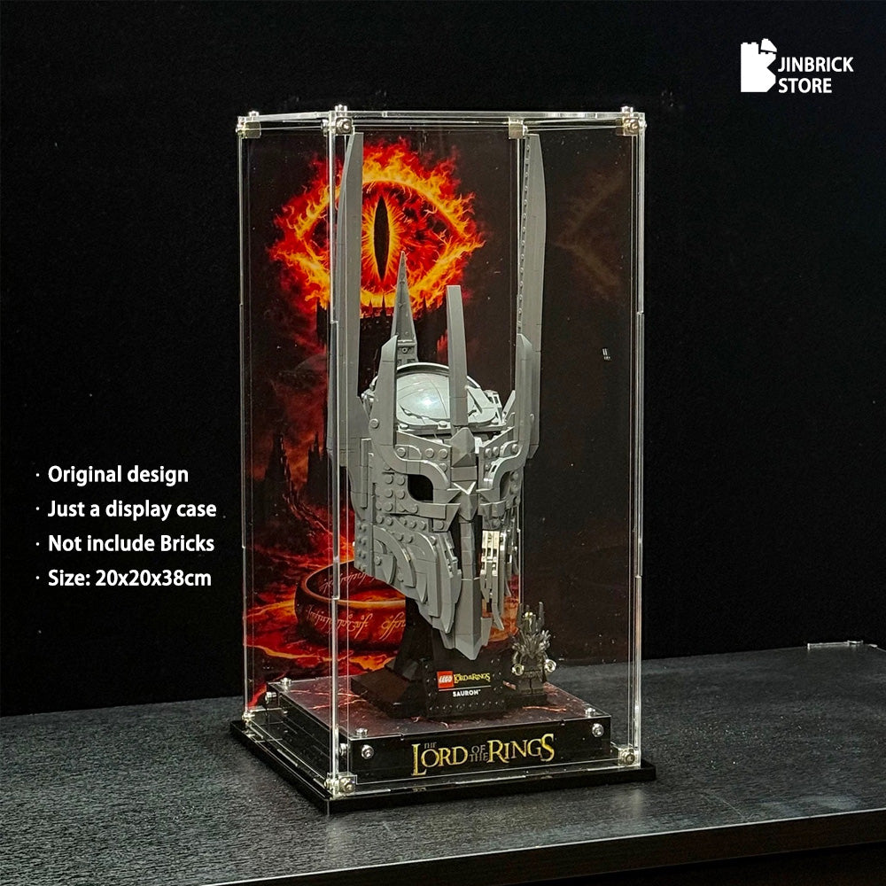 Acrylic Case For LEGO Icons 11373 The Lord of the Rings: Sauron's Helmet
