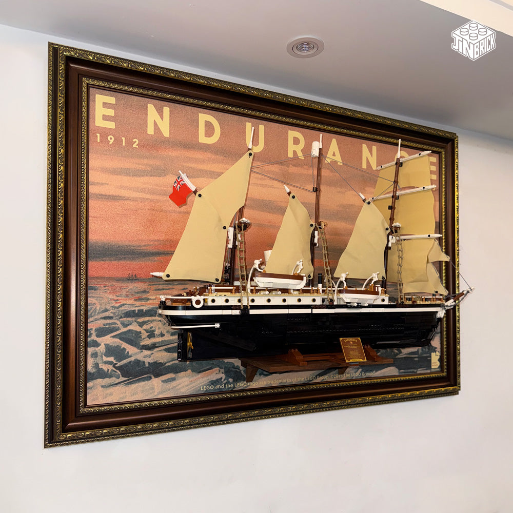 PREMIUM WOOD FRAME FOR 10335 LEGO ICONS ENDURANCE