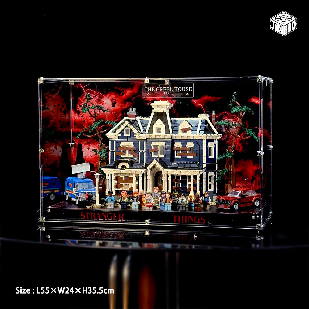 Display Case for LEGO 11370 Stranger Things: The Creel House