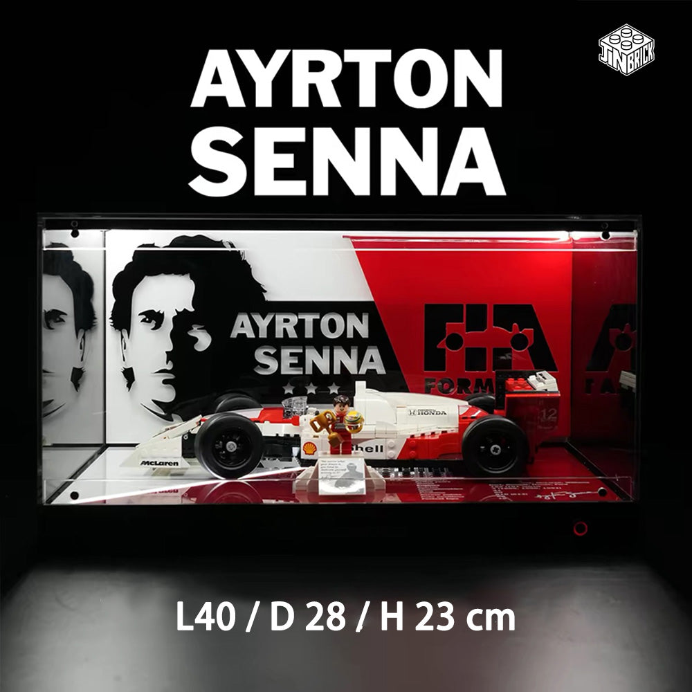 【Premium】LED Display Case for LEGO® Icons F1