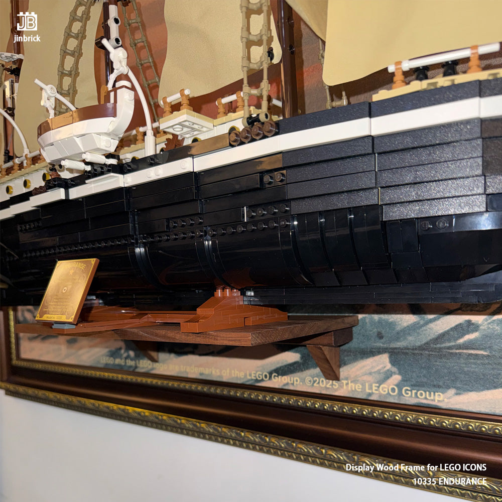 PREMIUM WOOD FRAME FOR 10335 LEGO ICONS ENDURANCE