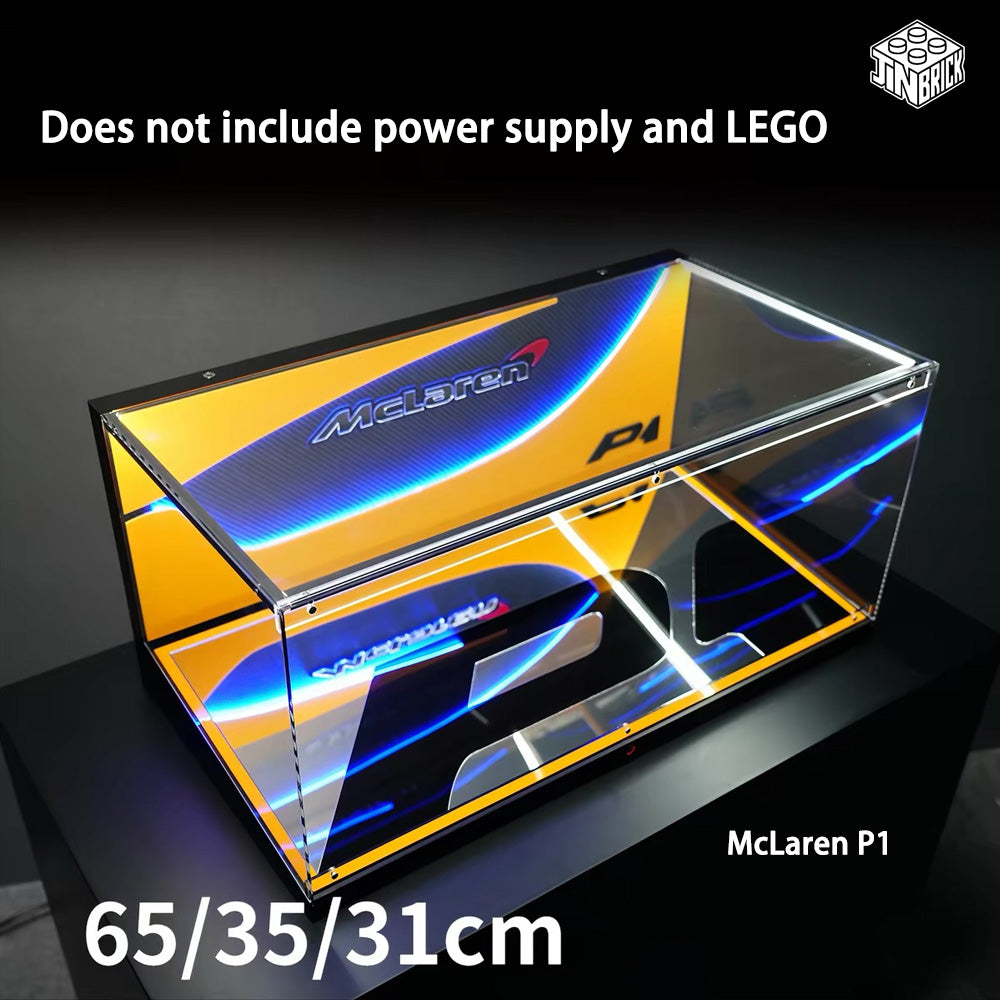【Premium】LED Display Case for LEGO TECHNIC Cars