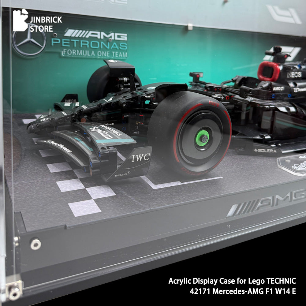 【Premium】Acrylic Display Case for Lego TECHNIC 42171 Mercedes-AMG F1 W14 E
