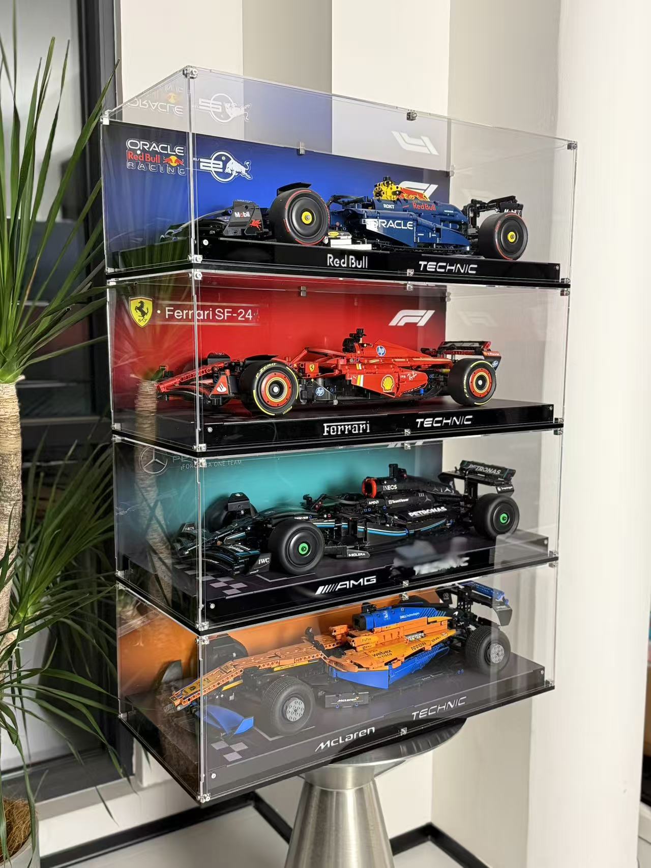 【Premium】Acrylic Display Case for Lego TECHNIC 42207 Ferrari SF-24 F1