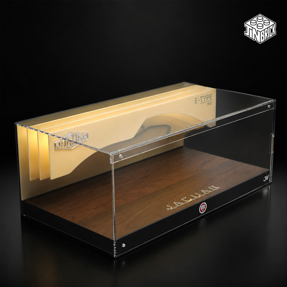 【Premium】Display Case for LEGO 11381 Jaguar E-Type