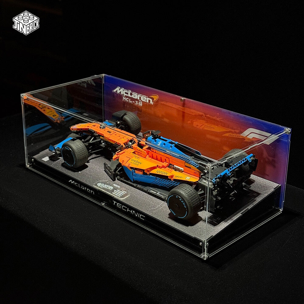 Acrylic Display Case for Lego TECHNIC 42141 McLaren Formula 1™ Race Car