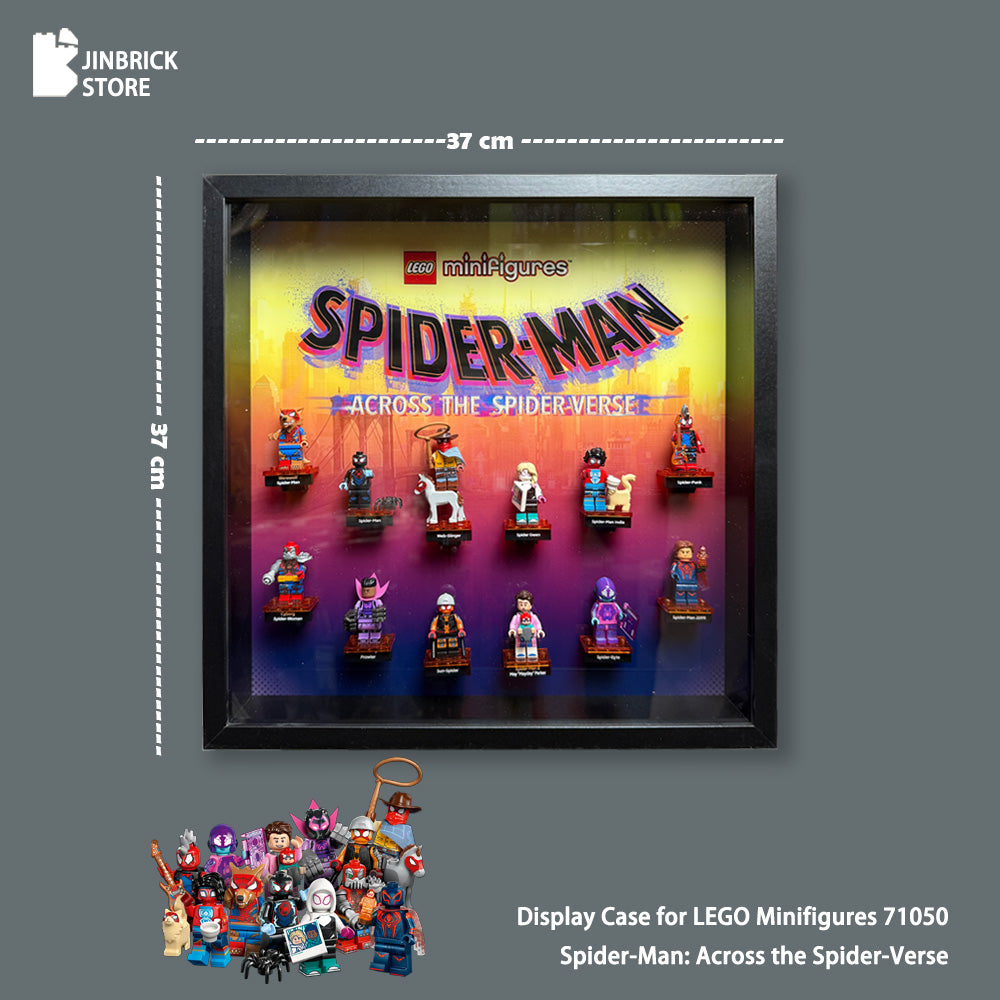 Display Case For Lego MInifigures 71050 Spider-Man: Across the Spider-Verse
