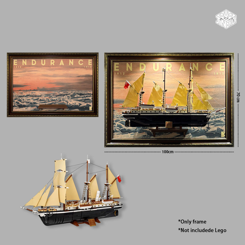 PREMIUM WOOD FRAME FOR 10335 LEGO ICONS ENDURANCE