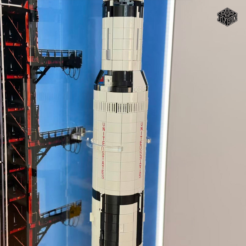 Display Frame for LEGO® Ideas 92176 NASA Apollo Saturn V