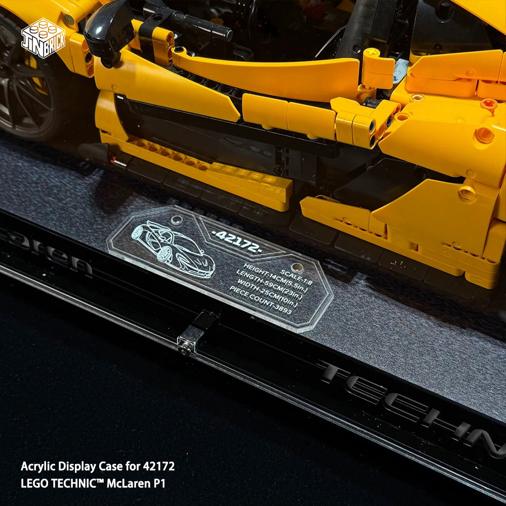 Acrylic Display Case for 42172 LEGO TECHNIC™ McLaren P1