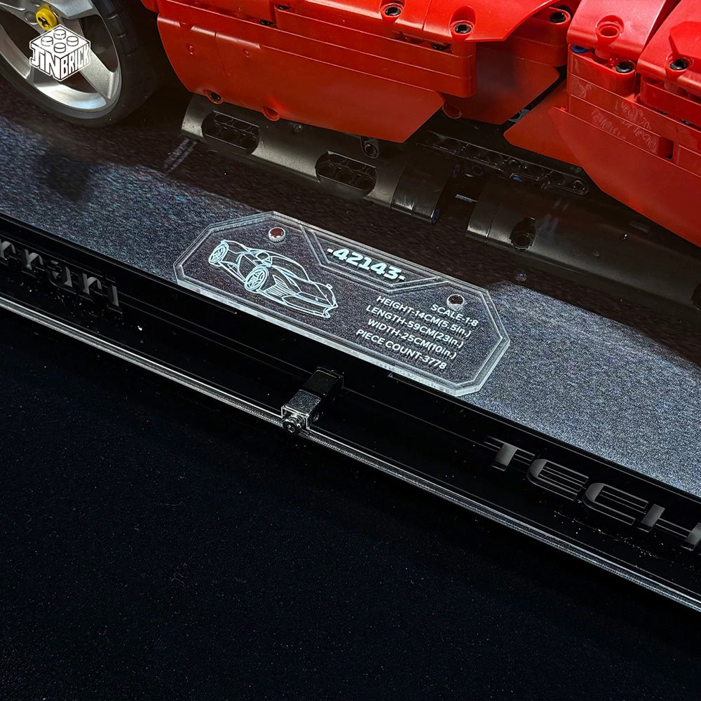 Acrylic Display Case for 42143 LEGO TECHNIC™ Ferrari Daytona SP3