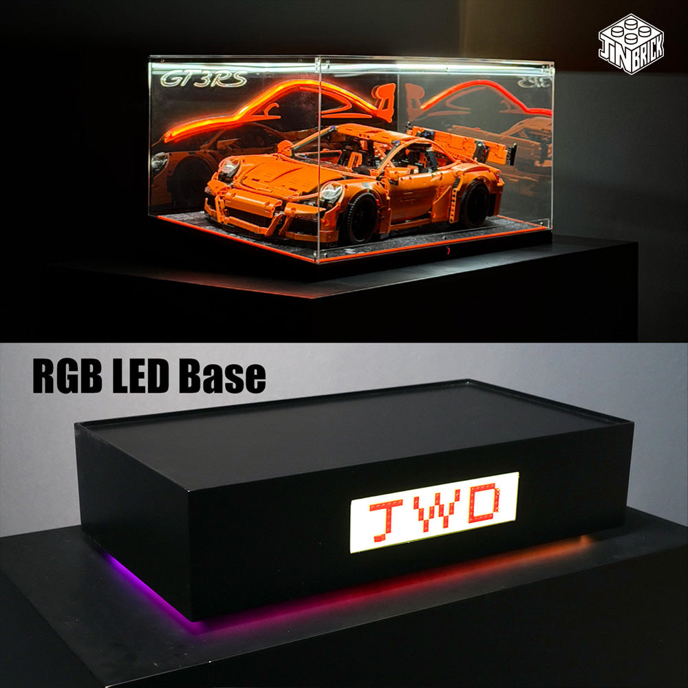 【Premium】LED Display Case for LEGO TECHNIC Cars